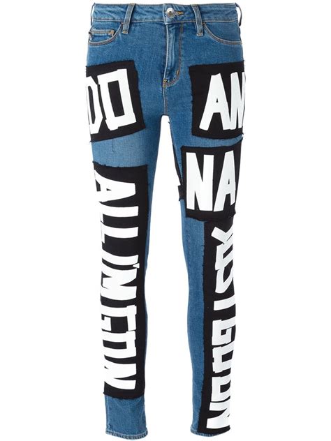 moschino cheap and chic pants|moschino jeans brand.